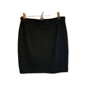 Ann Taylor Black Lace Skirt Size 6